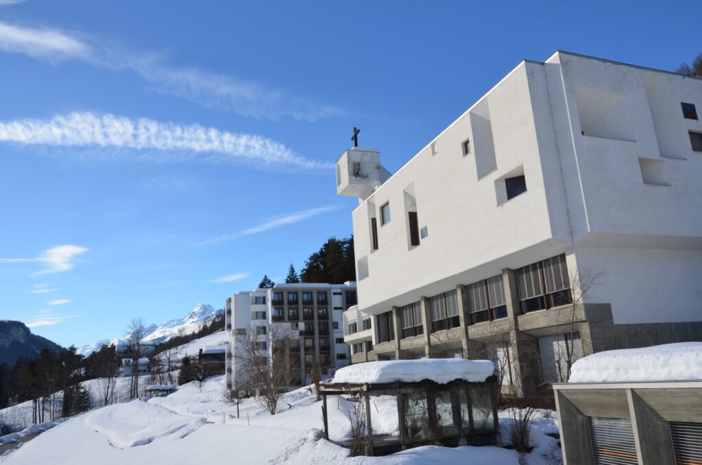 Kloster Ilanz Klosterkirche Winter
