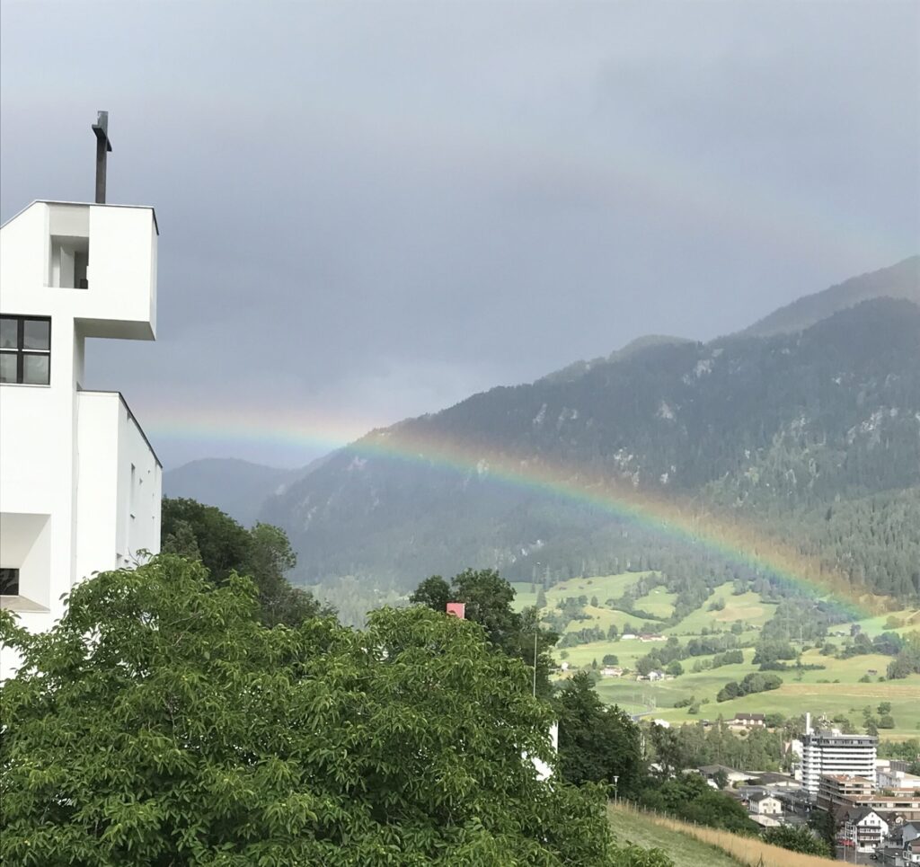Kloster Ilanz Regenbogen