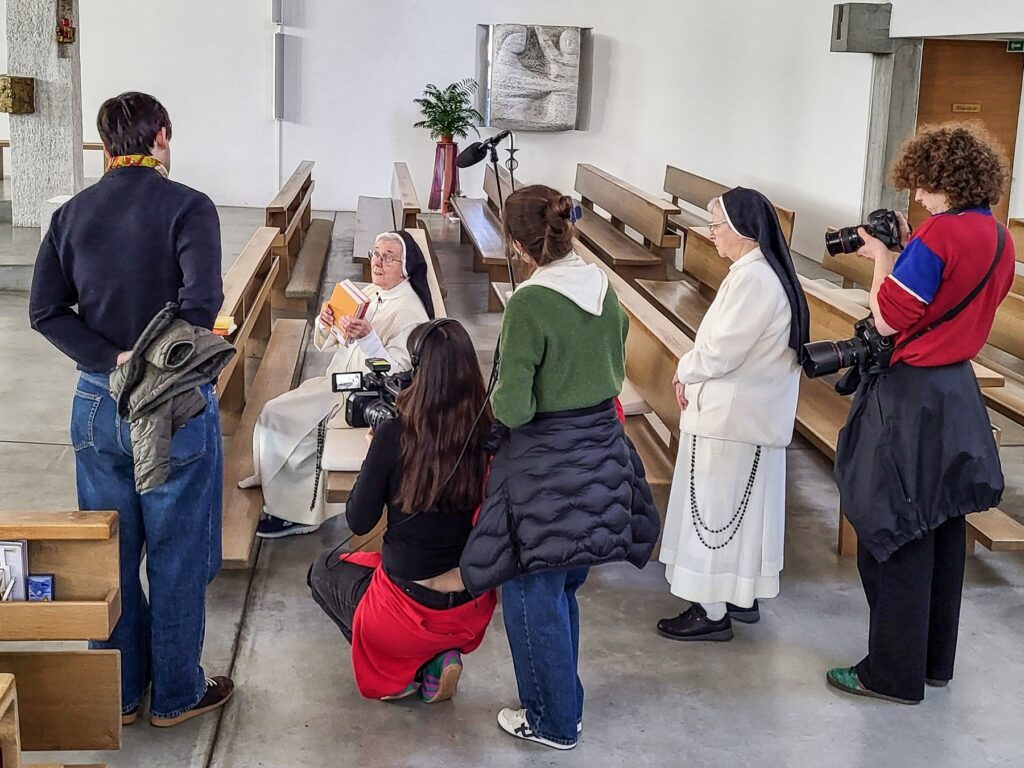 ETH Zuerich filmt im Kloster Ilanz