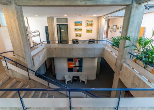 Kloster Ilanz Architektur Treppenhaus