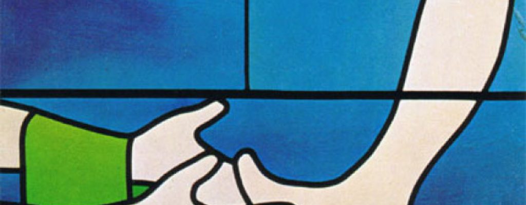 Kloster Ilanz Kirche Fenster Fusswaschung